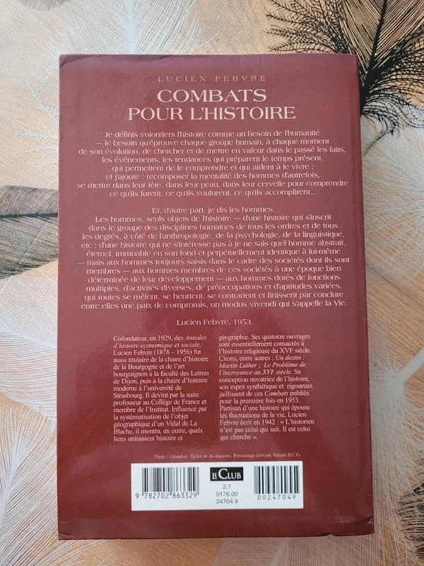 Combates para la historia Lucien Febvre – photo 2